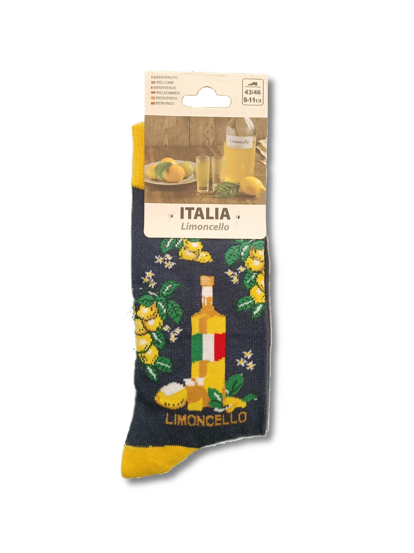 Calzini tematici sul mondo del beverage and food