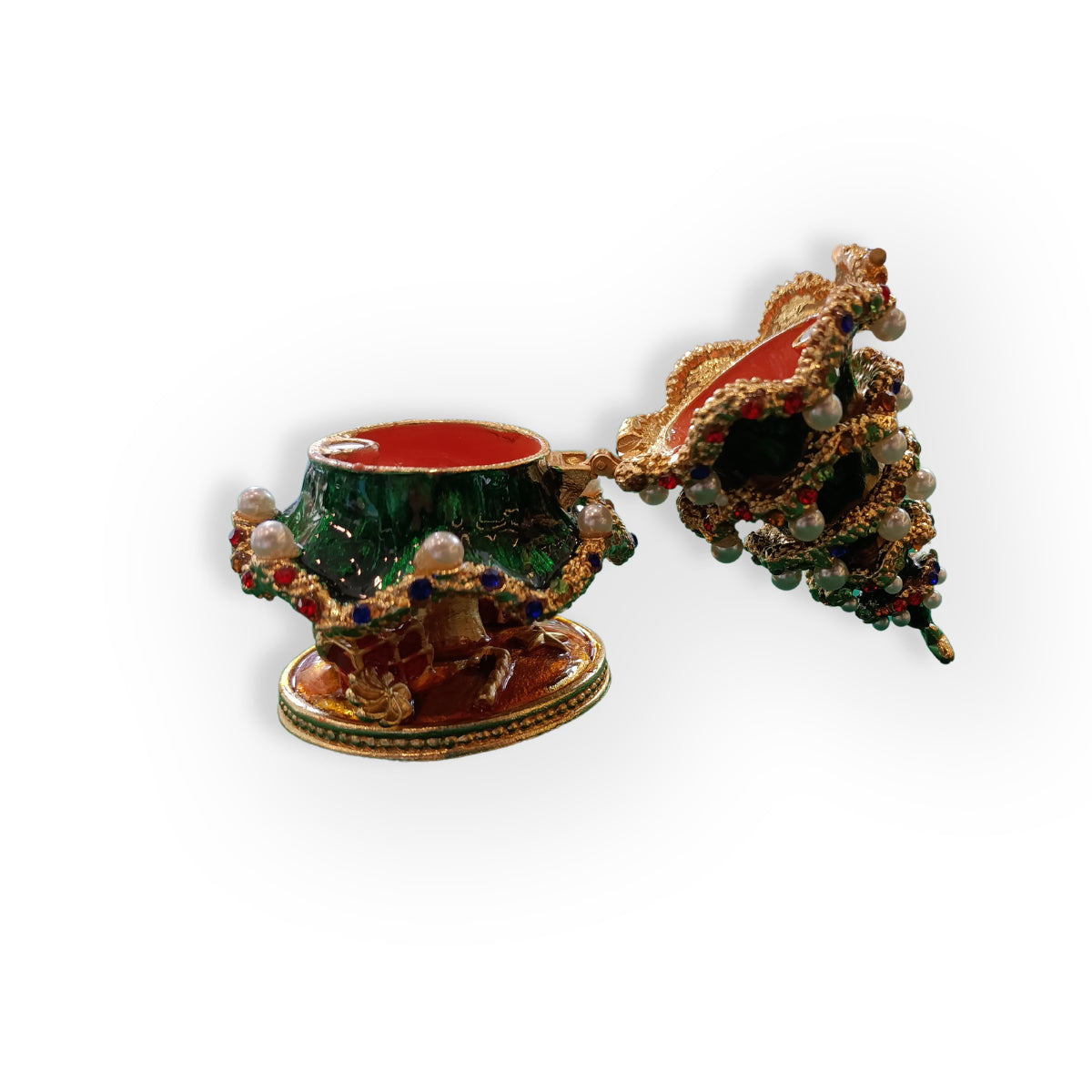 Riproduzioni in metallo Albero Natale