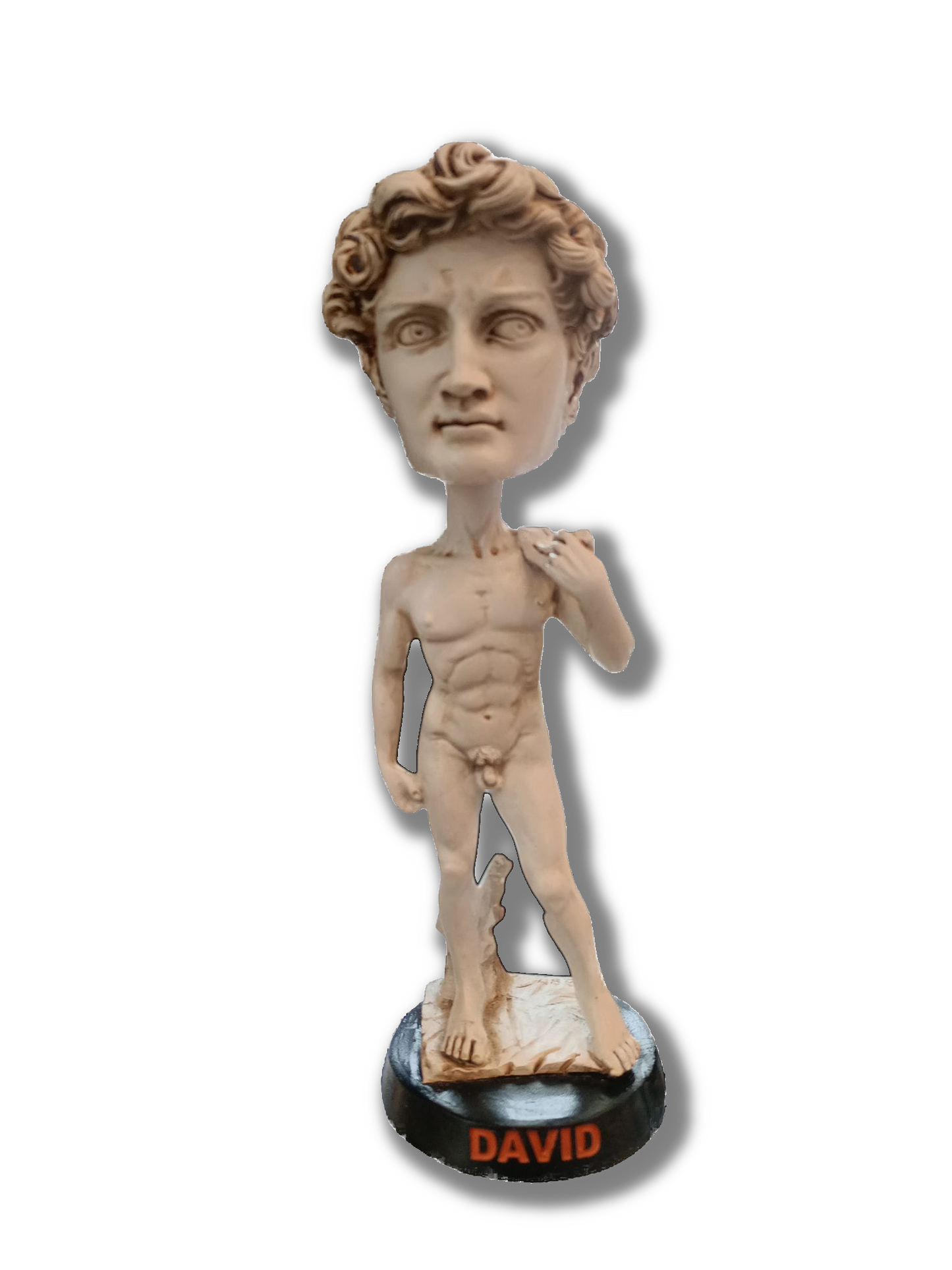 Statuina Gongolante riproduzione del David di Michelangelo Firenze