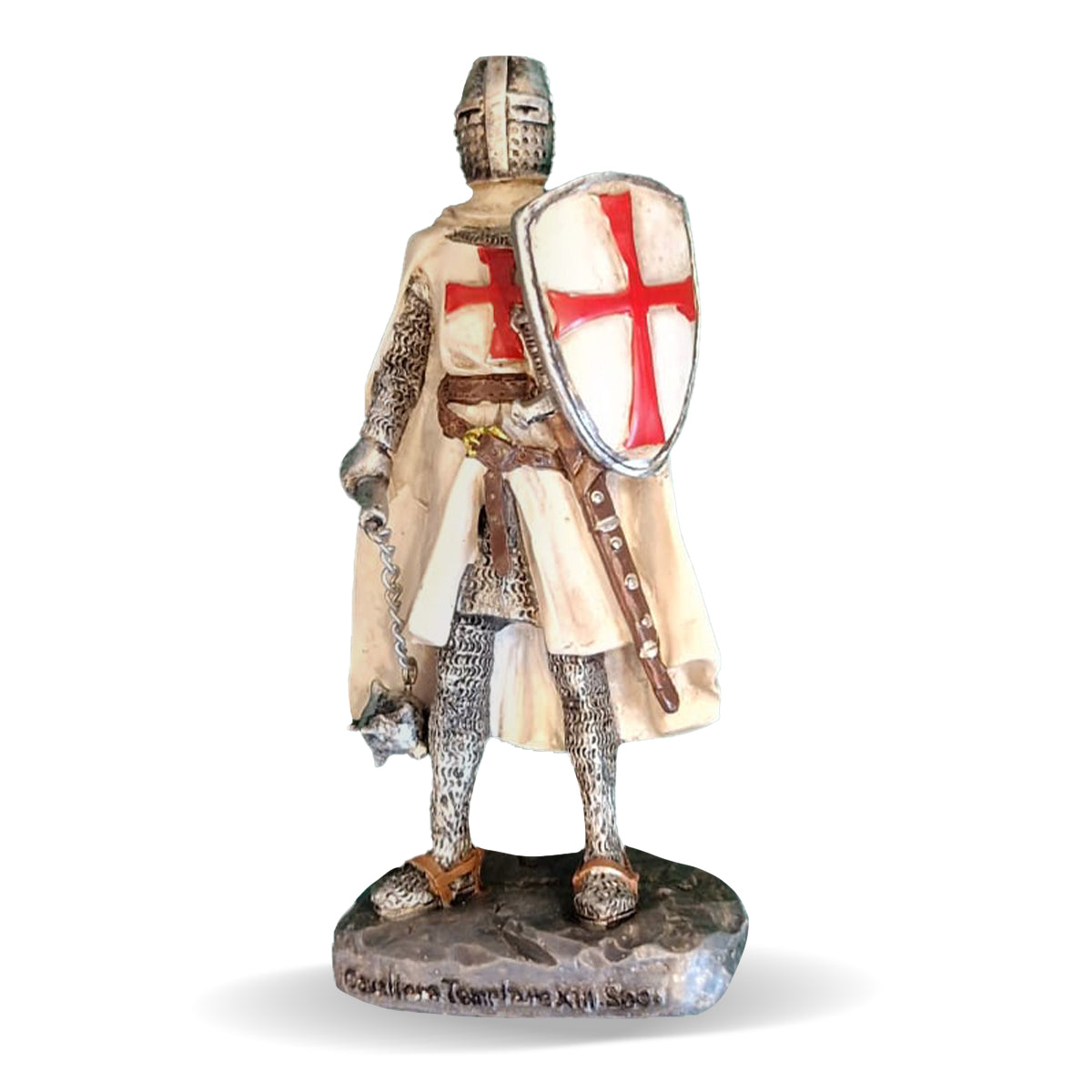 Crociato con mazza chiodata