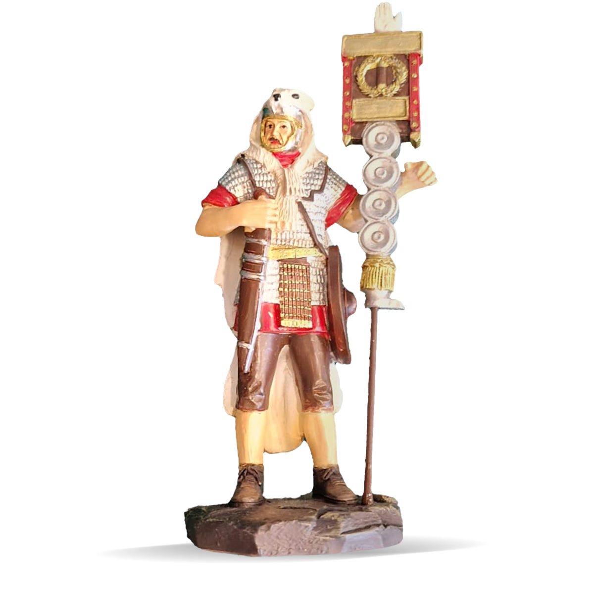 Armigero con stendardo