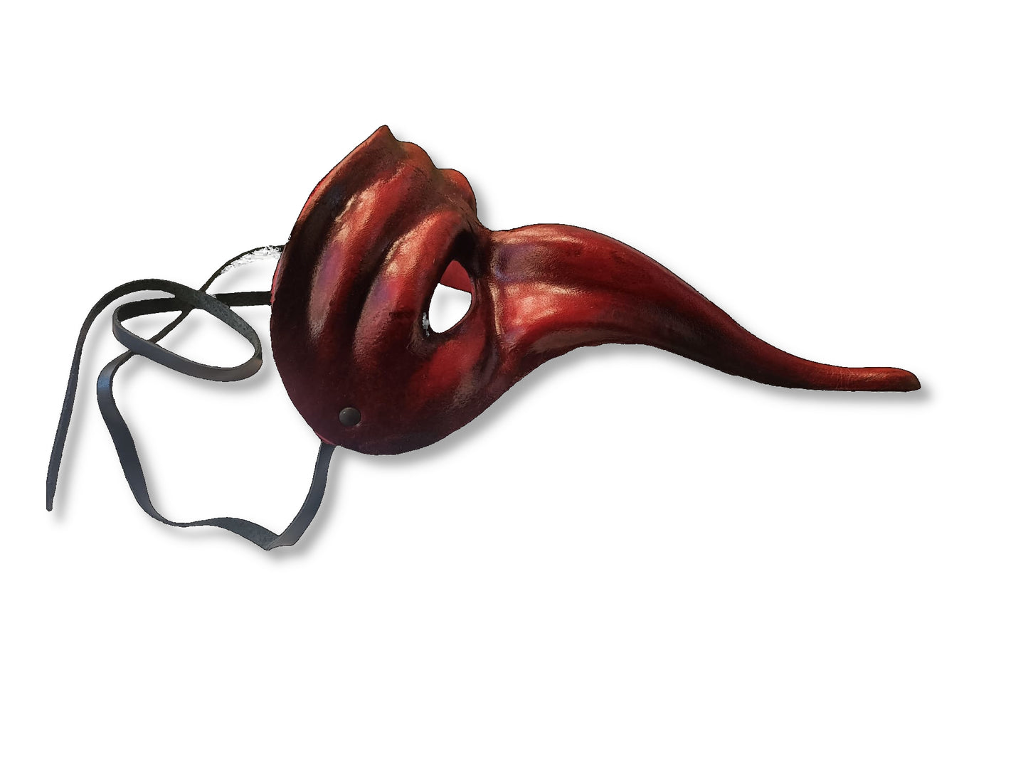 Maschera Veneziana Occhi in Vero Cuoio