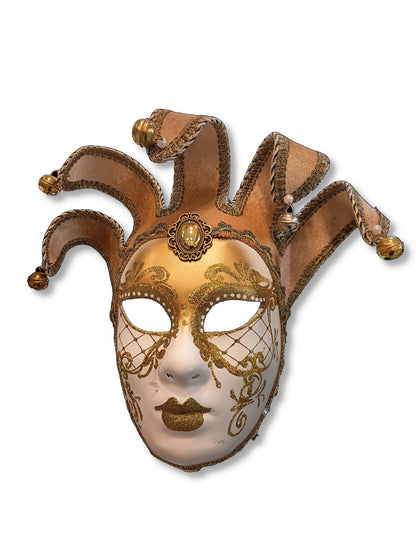 Maschera Veneziana Jolly da Appendere ed Indossare