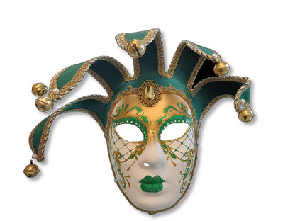 Maschera Veneziana Jolly da Appendere ed Indossare