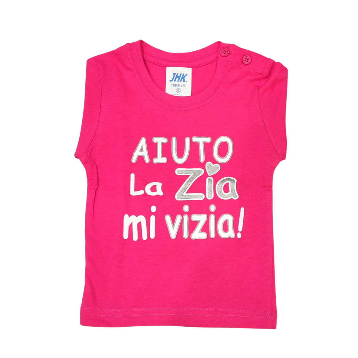 Maglia Baby "i miei ZII mi viziano"